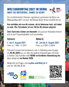 Weltjugendtag 2027 in Seoul